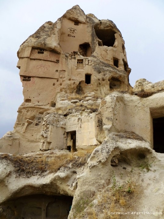 Göreme rock tower and former home