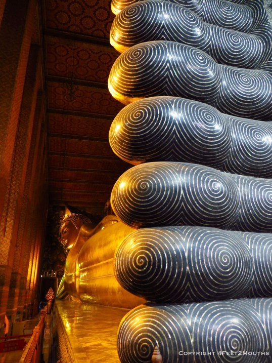 Buddha's toes