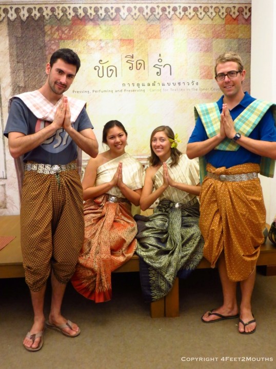 Traditional Thai costume session