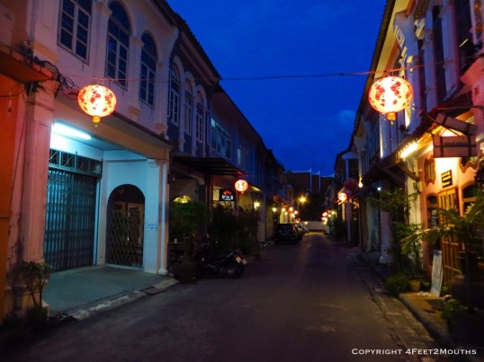 Lantern street in Phuket Town