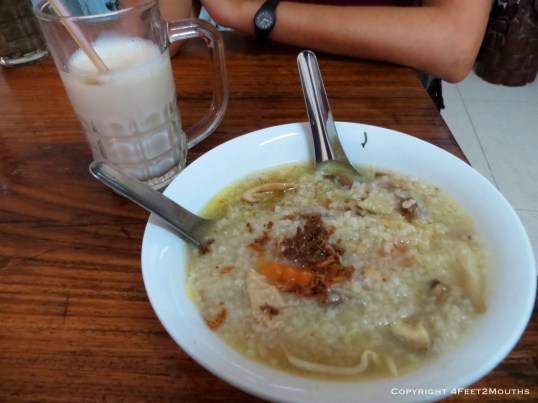 Vegetarian rice soup