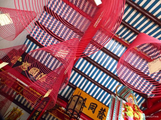 Incense at a Chinese temple