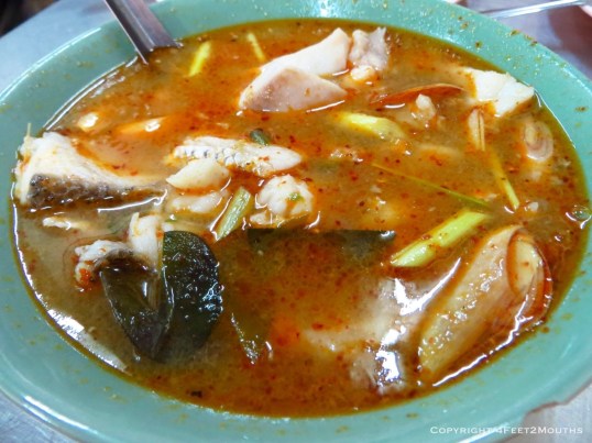 Delectable Thai fish soup
