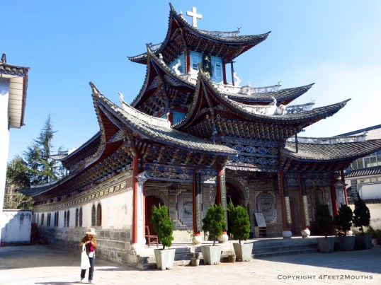 Bai-style Catholic church