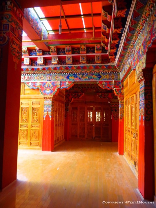 Wonderfully painted interior