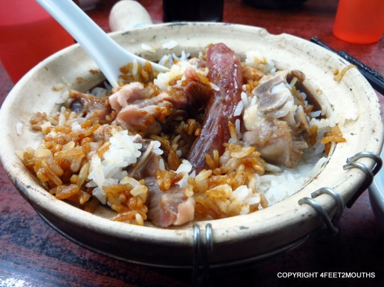 Pork and rice clay pot at Four Seasons