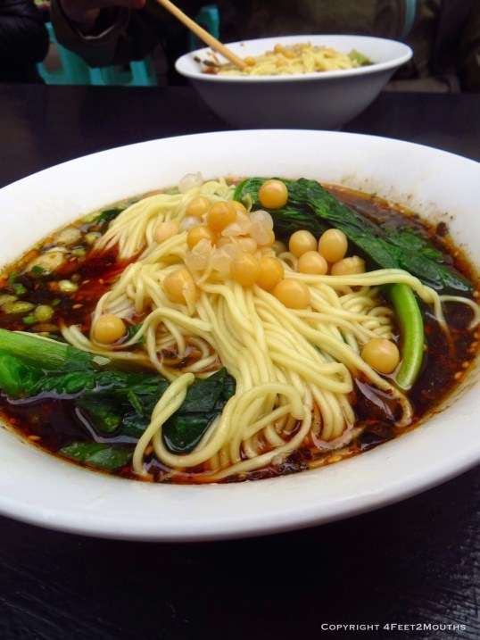 Chickpea Noodle soup for breakfast