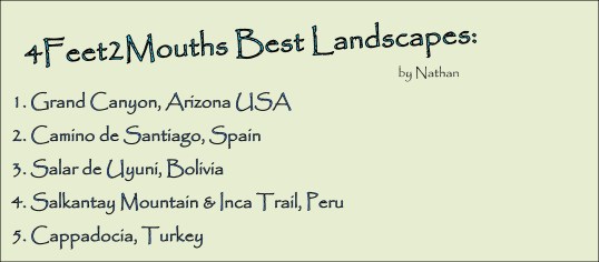 4FEET2MOUTHS Best Landscapes