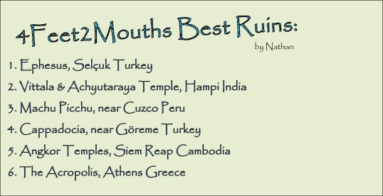 4FEET2MOUTHS Best Ruins