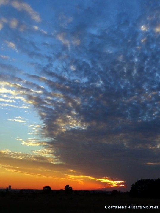 Sunrise on the Camino de Santiago