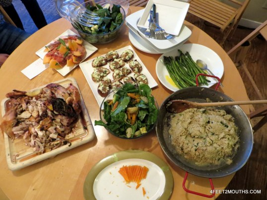 3 ingredient dinner party