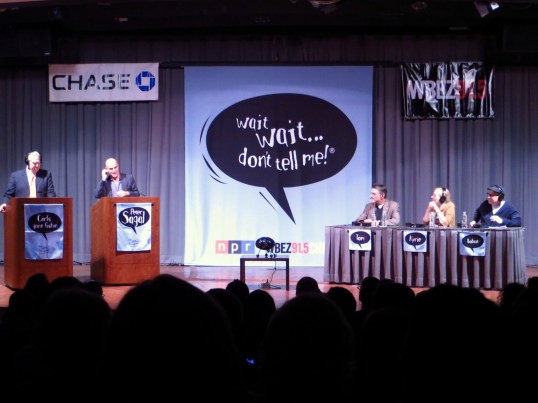 Wait Wait Don’t Tell Me recording