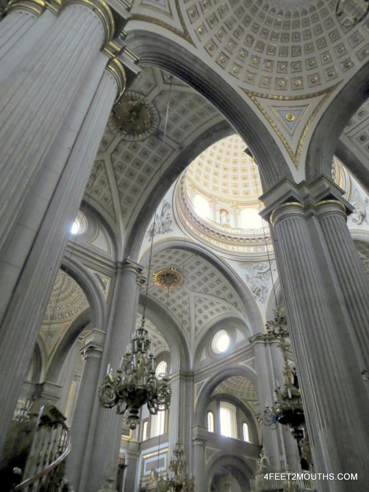 Inside the cathedral