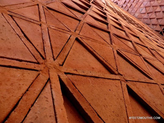 Fun textures at the textile museum